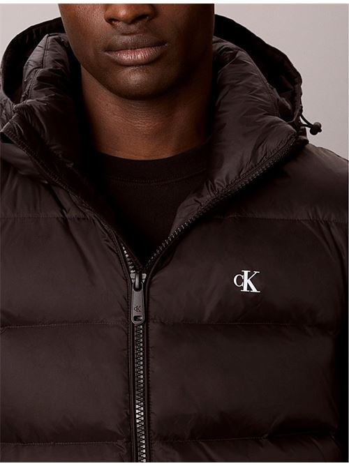 svls nylon zip off hood down puff CALVIN KLEIN JEANS | LV04RG514GUB1